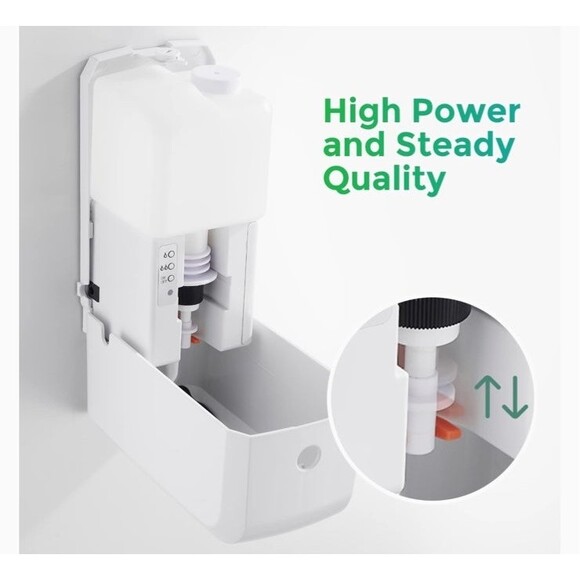 Soap Dispenser Automatic Foam Hand Sanitizer Dispenser Wall Mount Touchless Soap - Picture 6 of 10